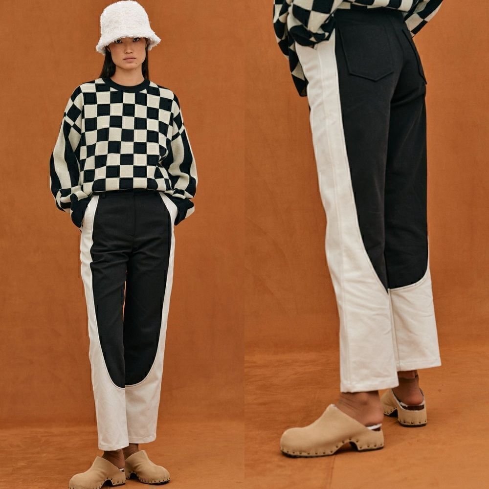 NEW Source Unknown Colorblock Jeans - Picture 4 of 15